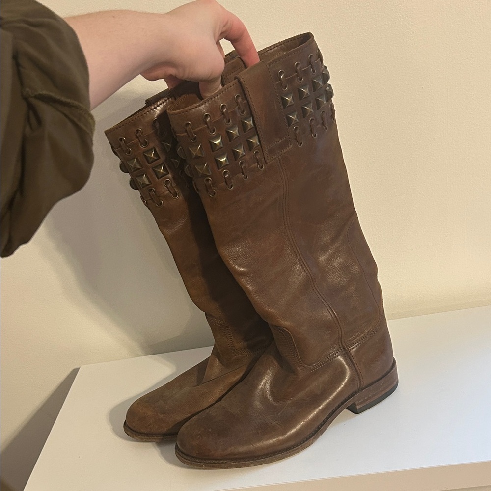 Sandra Leather Boots